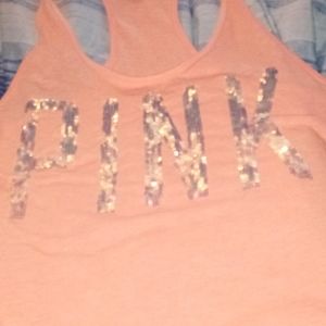 Victoria secrets pink tank top